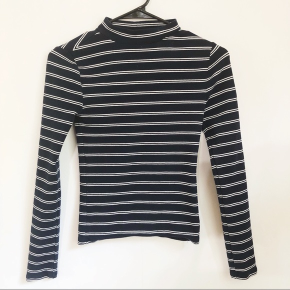 Forever 21 Tops - Striped Turtleneck